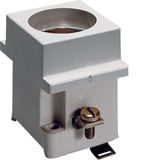 Fuse Base DII E27 1x25A DIN rail screw connection cover ceramic
