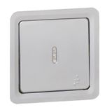 Illuminated 2-way Push-button Soliroc - 6 A - 230 V~ - IP 55 - NO-NC contact