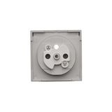 Triple switch with backlight, (module), 10AX, quick connection, white