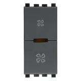 Dimmer for fans 220-240V grey