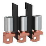 crimp lugs for aluminium cable with interphase barriers, 300 mm², TransferPacT, Frame 630 A, 3P, set of 3