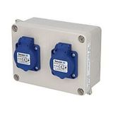 Box 3064 2x230V socket