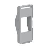 Adapter frame, traffic grey, Halogen free