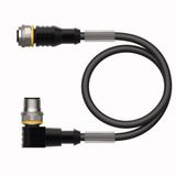 Actuator and Sensor Cable, PUR Extension Cable   RKC4.5T-2-WSC4.5T/TXL
