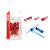 T-Type Quick Connect Connector 0,5-1mm2 10A 5pcs blister