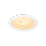 NUMINOS© XL, recessed ceiling light, 3000K 55ø IP20 round wh