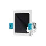 SQUARE ANGLE 25° MR11 | WHITE AND BLACK