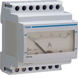 Analogue ammeter 0-50A indirect reading