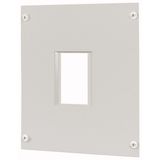 BPZ-FP-NZM4-XDV-600-MH-XVTL Front plate NZM4-XDV symmetrical for XVTL, horizontal HxW=600x600mm
