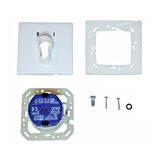 Key-switch, flush mounted, 1-pole 0-1