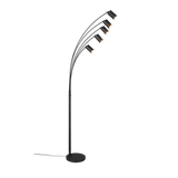 Marley floor lamp 5-pc GU10 matt black