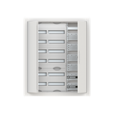 LFJT/A.1.63.1-885 | Cover 1-fold shutter icon | CARAT, AXCENT, FUTURE |885 MATT BLACK