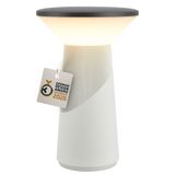 Accu LED Table lamp, lightgrey, anthracite matt