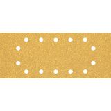 EXPERT C47 Sandpaper with 14 holes for Orbital Sanders 115 x 28 mm, G 4 1-pc