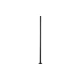 HERNING POLE 2,5M Ø60 MUSTA