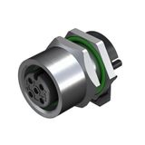 Built-in plugs, M12, Mounting thread: M 12, Number of poles: 4, Strand / cable length: