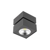 LED luminaire BIANCO, 15 W, 1500 lm, 4000K, IP20, square, black