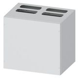 SK1 marshaling box, IP55 H=500, W=550, D=400 screwed front plate