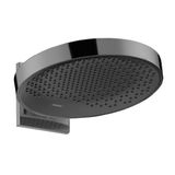Rainfinity 360 1jet overhead shower, wall-mounted, black