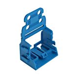 Wago Mounting adapter for screw fastening, blue