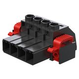 PCB plug-in connector, male plug, 7.62 mm, Number of poles: 7, 180°, Clamping yoke connection, Clamping range, max. : 6 mm², Box