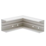 PLASTIC WALL DUTCH INTERNAL CORNER H100xD70 WHITE RAL9010