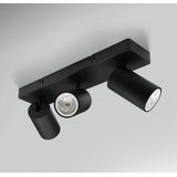 FARETTO SOFFITTO ENFASI SQUARE NERO