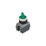 Complete unit with 4 positions selectors, fixing adapter and contacts