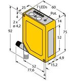 Photoelectric Sensor Laser Sensor, Diffuse Mode, with Adjustable Background Suppression   Q60VR3LAF1400Q1