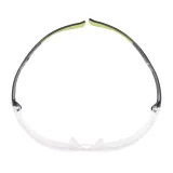 3M™ SecureFit™ 400 Safety Glasses, Black/Green frame, Anti-Scratch / A