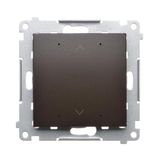 Roller blind controller, 8A, Bronze matt, metalic