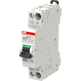 Residual current circuit breaker 1P+N, B Char, 10A, 300ma, 6ka