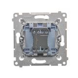 IP 44 single frame, white