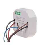 LED power supply, input voltage 5Ã·40V DC, mounting in a Ø61 box, 750W