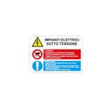 Various sign - Al - Dimensions: 500x330 mm