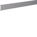 Lid made of PVC for slotted panel trunking LKG 37mm stone grey
