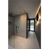 NEW TRIA® 68, ceiling installation ring, L: 8.3 W: 8.3 H: 3.55 cm, IP 65, incl. glass, black