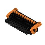 PCB plug-in connector, female plug, 5.08 mm, Number of poles: 10, 90°, PUSH IN with actuator, Clamping range, max. : 3.31 mm², Box