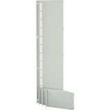 XLACF04 Frontplate (Set) for cable room, for modulewidth 400mm