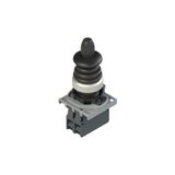 Complete unit with joystick, fixing adapter and contacts