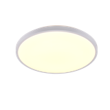 Slope LED ceiling lamp 49 cm matt white