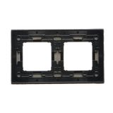 RTV final aerial socket for pass-through socket, atten.: 10dB, Silver matt, metalic