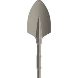 Spade chisel, 30-mm hex shank 400 x 135 mm