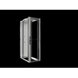 VX IT, solid, 19" mounting angles standard,RAL7035,WHD 600x2000x1000mm,42U