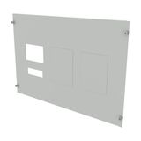 ProfiSNAP Front Plate, for enclosure width 800mm, H=500mm, prepared fo