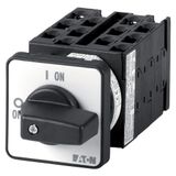 T0-6-15893/E Star-delta switches, T0, 20 A, flush mounting, 6 contact unit(s), Contacts: 11, 60 °, maintained, With 0 (Off) position, With spring-return to 0, B>0-