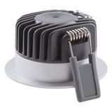 LED Spotlight Recessed Fixed 8W 3000K DIM IP44 Silver
