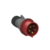 Phase inverter plug, 6h, 16A, IP44, 3P+N+E