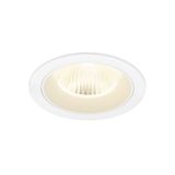 NUMINOS© L, recessed ceiling light, 4000K, 40ø IP20 round wh