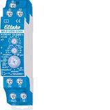 Analogue adjustable multifunction time relay, 1 CO 10 A